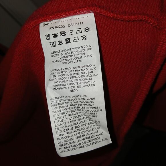 Men's Puma Red Black Full Zip Track Jacket Size 3XL Fall Spring Everyday Comfort - Picture 15 of 16